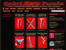 Tablet Screenshot of galerikerispusaka.com